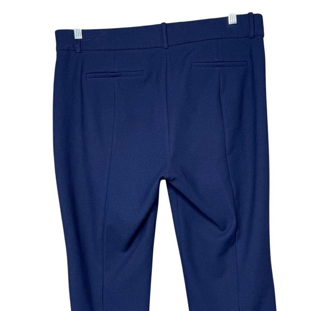 J. Crew navy blue Cameron high rise slim cropped pants size 14 - Picture 11 of 14